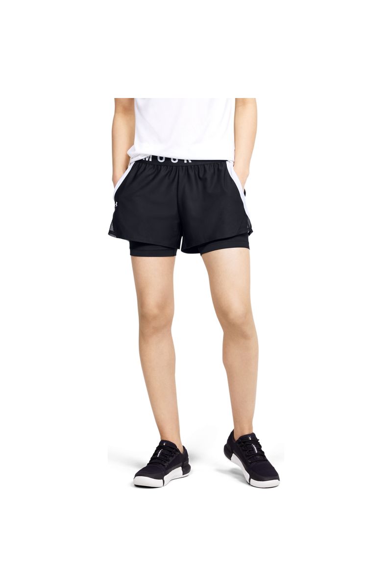 Short UA Play Up 2 en 1 para Mujer