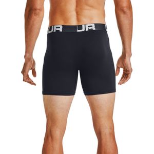 Boxers UA Charged Cotton 6In 3 Pack para Hombre