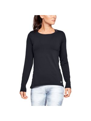 Camiseta Manga Larga UA HeatGear® Armour para Mujer