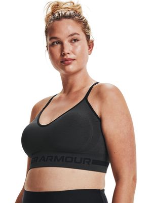 Sostén Deportivo UA Seamless Low Long Heather para Mujer