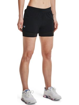 Shorts UA Iso-Chill Run 2 en 1 para Mujer