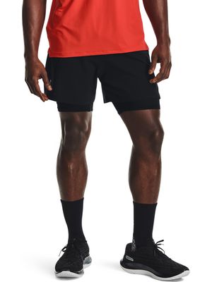 Shorts UA Iso-Chill Run 2 en 1 para Hombre