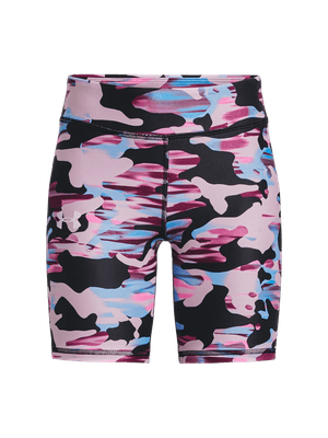 Shorts UA HeatGear® Armour AOP Bike para Niñas