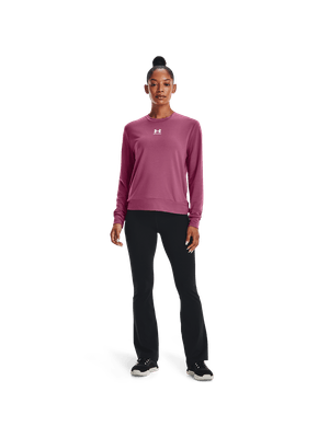 Buzo UA Rival Terry Crew para Mujer