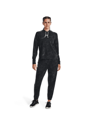 Buzo UA Rival Terry Print para Mujer