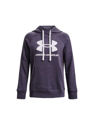 Buzo UA Rival Fleece Logo para Mujer