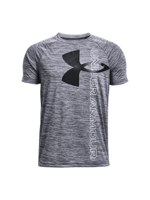 Camiseta UA Tech™ Split Logo Hybrid para Niños