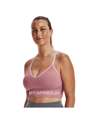 Sostén Deportivo UA Seamless Low Longline Rib para Mujer