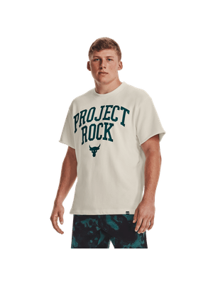 Camiseta UA Project Rock Heavyweight Terry para Hombre