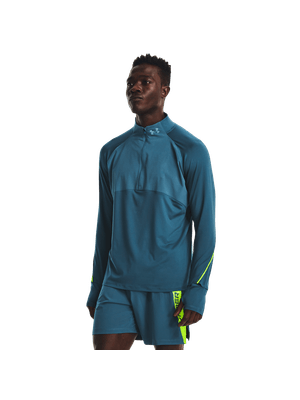 Camiseta Manga Larga de Running UA Qualifier Run 2.0 ½ Zip para Hombre