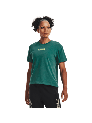Camiseta UA Project Rock Globe para Mujer