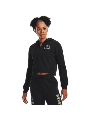 Buzo UA Project Rock Heavyweight Terry Full-Zip para Mujer