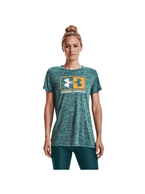 Camiseta UA Tech™ Twist Box LU para Mujer