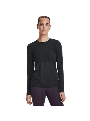 Camiseta Manga Larga de Running UA Seamless Stride para Mujer