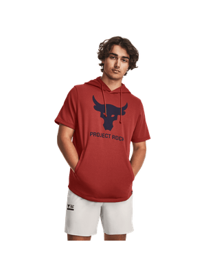 Camiseta UA Project Rock Terry Hoodie para Hombre