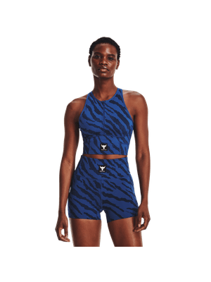 Esqueleto UA Project Rock Meridian Zip Training Ground Printed para Mujer