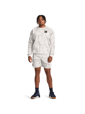 Buzo UA Project Rock Rival Fleece Crew para Hombre