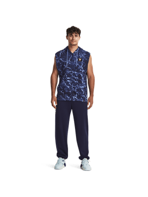 Saco Sin Mangas UA Project Rock Rival Cremallera Completa para Hombre