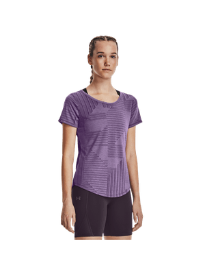 Camiseta de Running UA Streaker Deco Diamond para Mujer