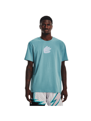Camiseta UA Curry Logo Heavyweight para Hombre