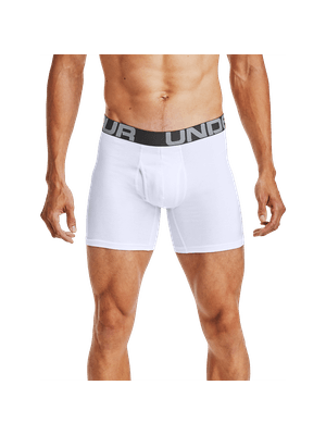 Boxers UA Charged Cotton 6in 3 Pack para Hombre