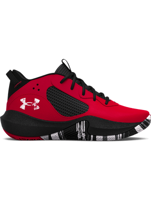 Tenis de Basketball UA PS Lockdown 6-RED para Niños Unisex