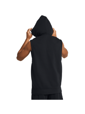 Buzo Sin Mangas Curry Fleece SLVLS Hoodie-BLK para Hombre