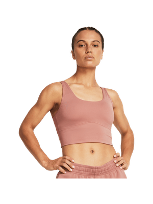 Esqueleto Meridian Fitted Crop Tank-Pnk Para Mujer