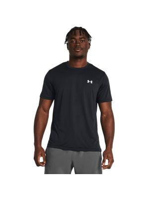 Camiseta Manga Corta Ua Launch Shortsleeve-Blk Para Hombre