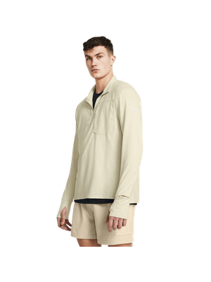 Buzo Ua Trail Run Quarter Zip-Brn Para Hombre