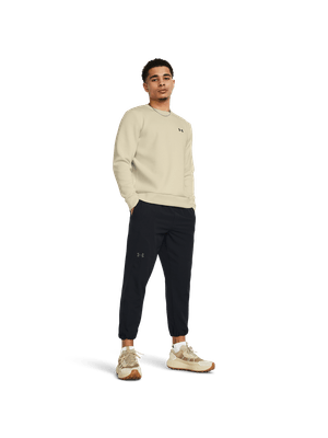 Camiseta Manga Larga Ua Unstoppable Flc Crew-Brn Para Hombre