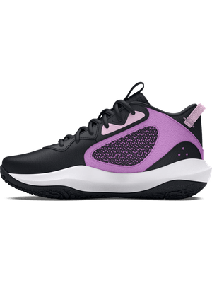 Tenis De Basketball Ua Gs Lockdown 6-Blk Para Niños Unisex
