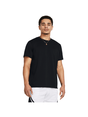 Camiseta Manga Corta Curry Emboss Hw Tee-Blk Para Hombre