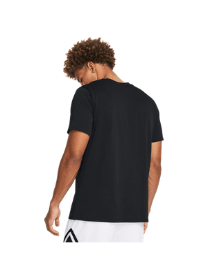 Camiseta Manga Corta Curry Range Hw Tee-Blk Para Hombre