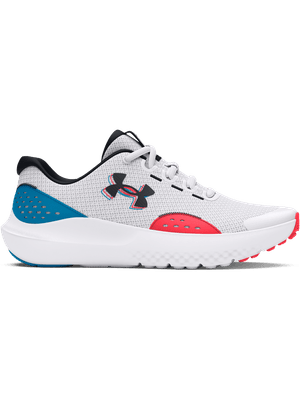 Tenis De Running Ua Bgs Surge 4 3D-Wht Para Niño