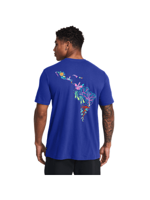 Camiseta Manga Corta Ua Artist Latino Alliance Ss-Blu Para Hombre