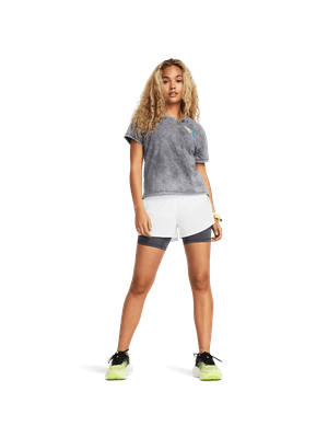 Camiseta Manga Corta Ua Run Anywhere Ss-Blk Para Mujer