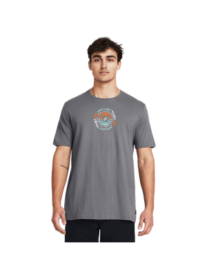 Camiseta Manga Corta Ua Artist Abilities Ss-Gry Para Hombre