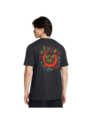 Camiseta Manga Corta Ua Artist Series Lead Ss-Blk Para Hombre