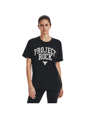 Camiseta UA Project Rock Heavyweight Campus para Mujer