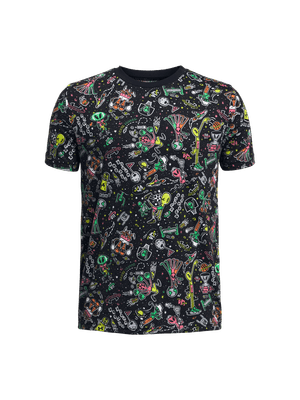 Camiseta Manga Corta UA ALIEN ALL SPORTS SS-BLK para Niño