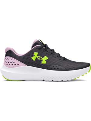 Tenis de Running UA GGS Surge 4-BLK para Niña