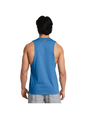 Camiseta Manga Corta Ua Project Rock  Payoff Graphic Sl-Blu Para Hombre