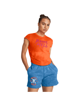 Camiseta Manga Corta Project Rock  Undrgrnd Cap Slv T-Org Para Mujer