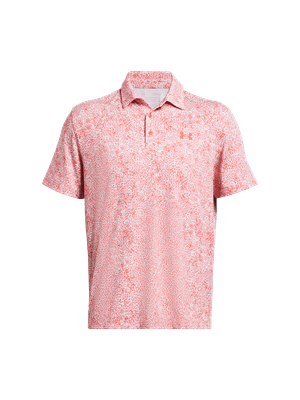 Polo Ua Playoff 3.0 Printed Polo-Pnk Para Hombre