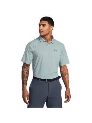 Polo Ua Iso-Chill Verge Polo-Grn Para Hombre