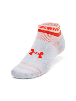 Medias Cortas Ua Essential Low Cut 3Pk-Wht Unisex
