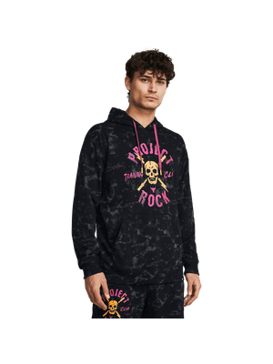 Buzo Project Rock  Aop Rvl Terry Hd-Blk Para Hombre