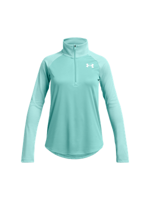 Camiseta Manga Larga Tech Graphic 1/2 Zip-Grn Para Niña