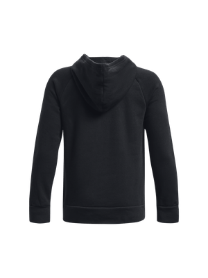 Buzo Ua Rival Fleece Bl Hoodie-Blk Para Niño